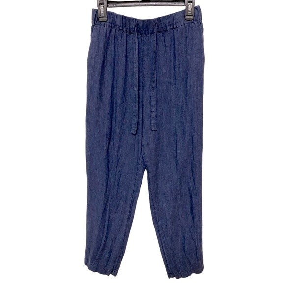 Mango Women’s 100% Linen Pants - Picture 1 of 7